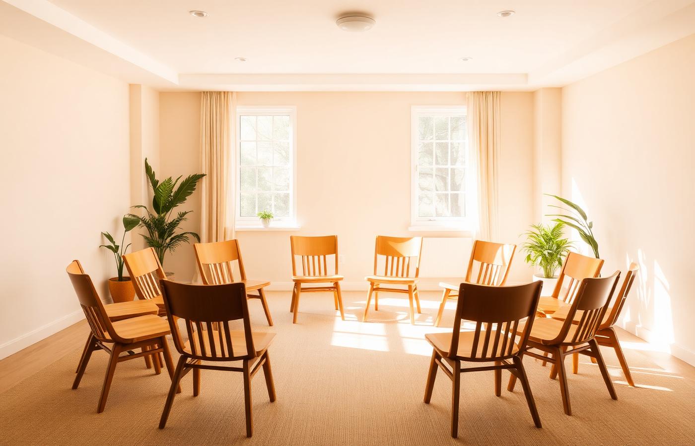 Sala de terapia em grupo